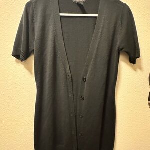 New York & Company Black Knit Cardigan